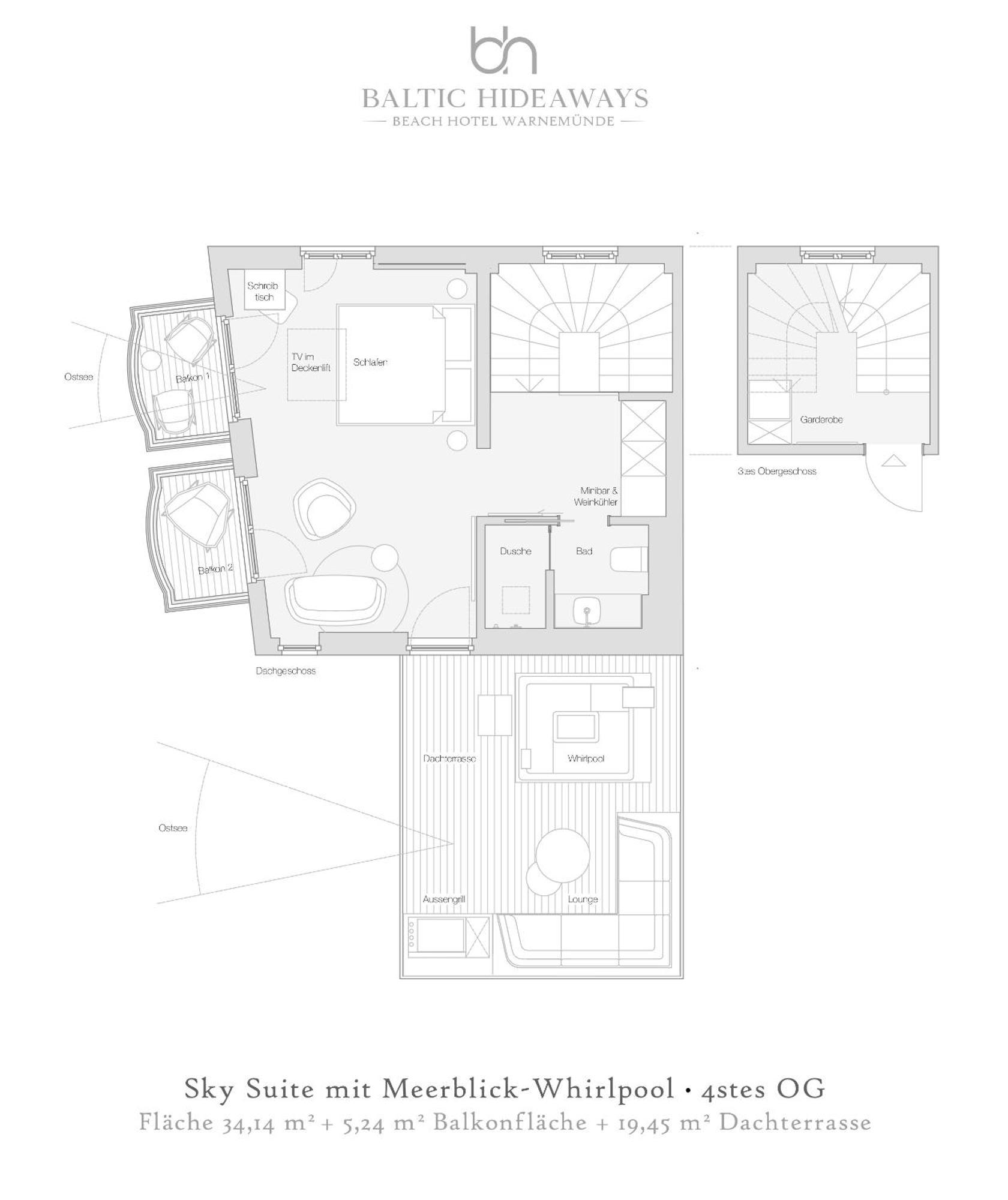 Baltic Hideaways Beach Hotel Warnemuende Rostock Room photo